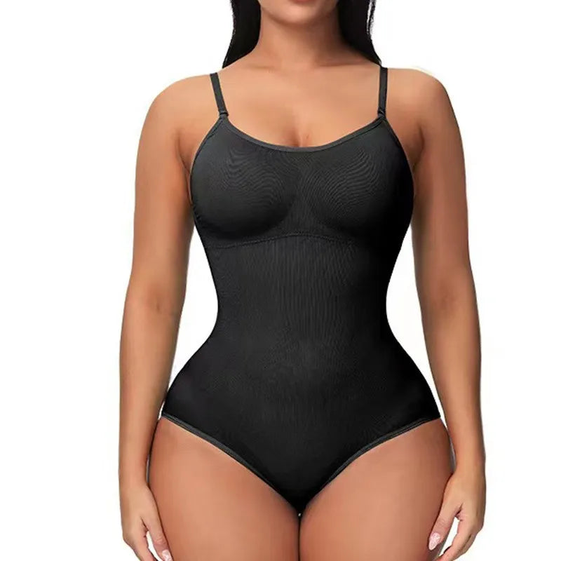 Lightweight sculpting bodysuit with seamless design for all-day comfort